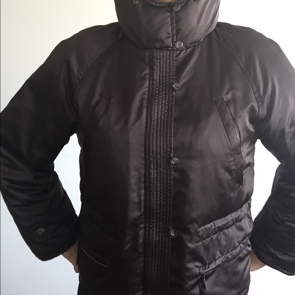 MaxMara Jackets & Blazers - Max Mara Weekend brown hooded puffed coat and 10